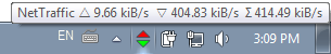 Network activity - notify icon - active